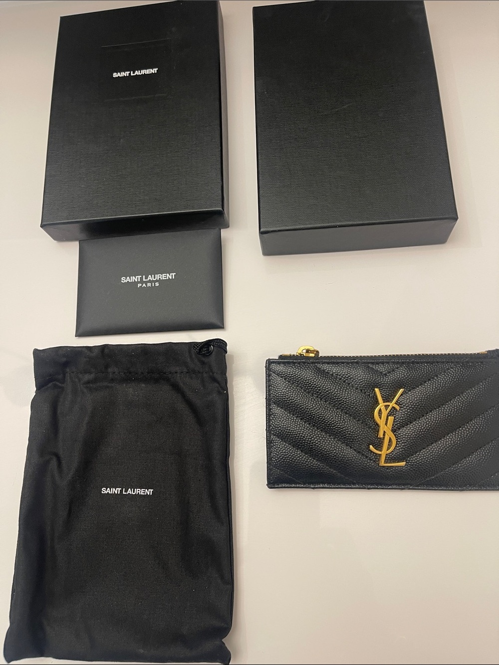 Saint Laurent card holder